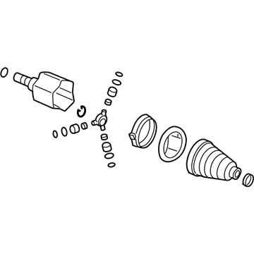 GM 22724176 Inner CV Joint, Rear 22724176 GM Inner CV Joint, Rear Illustration 1 of 1