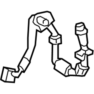 Chevy Malibu Brake Line - 84552901