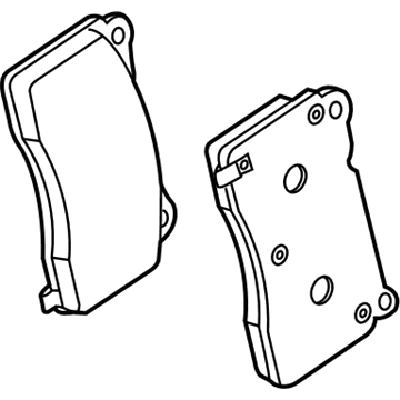 Chevy Camaro Brake Pads - 22907156