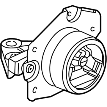 Saturn 15835312 Upper Transmission Mount