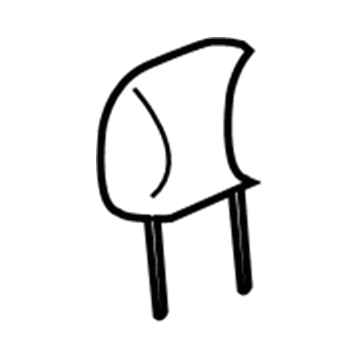 GMC 88940263 Headrest Pad
