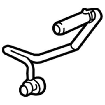 13346815 GM Vent Hose Illustration 1 of 1