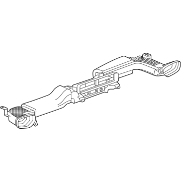 GM 42762206 Air Distributor 42762206 GM Air Distributor Illustration 1 of 1
