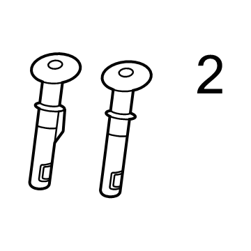 Cadillac 26547371 Headrest Guide