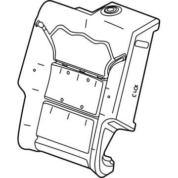 GMC 26497873 Seat Back Pad