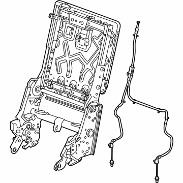 GMC 86539684 Seat Back Frame