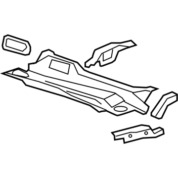 Saturn 20904835 Plenum Panel
