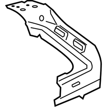 GM 96851912 Rear Reinforcement 96851912 GM Rear Reinforcement Illustration 1 of 1