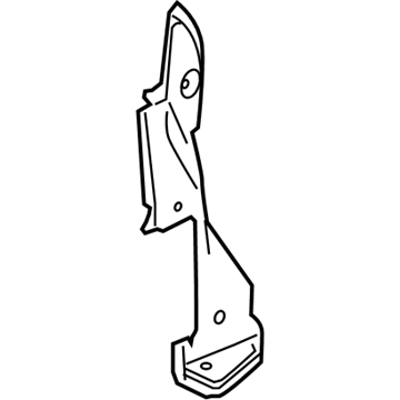 GM 25892782 Lower Side Panel, Rear Driver Side 25892782 GM Lower Side Panel, Rear Driver Side Illustration 1 of 1