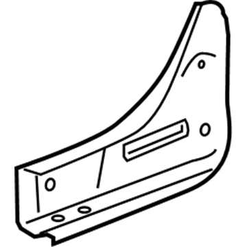 GM 19121026 Extension Panel, Rear Inner Driver Side 19121026 GM Extension Panel, Rear Inner Driver Side Illustration 1 of 1