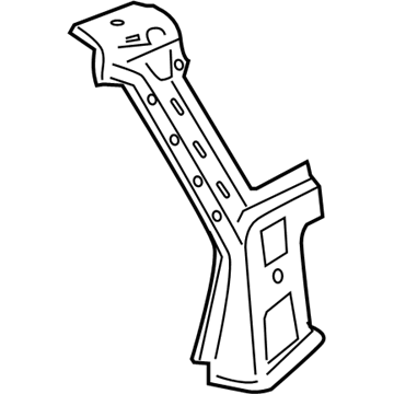 GM 25990039 Front Reinforcement, Rear Outer Driver Side 25990039 GM Front Reinforcement, Rear Outer Driver Side Illustration 1 of 1