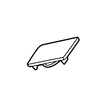 Cadillac 86582321 Speaker Grille