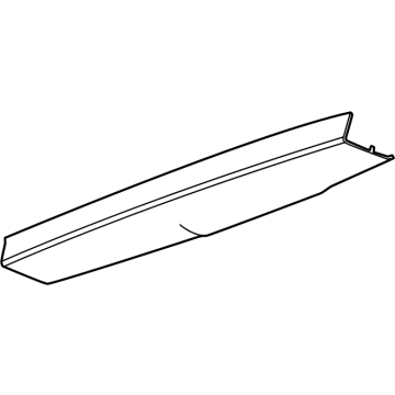 Cadillac 87836232 Upper Gate Trim