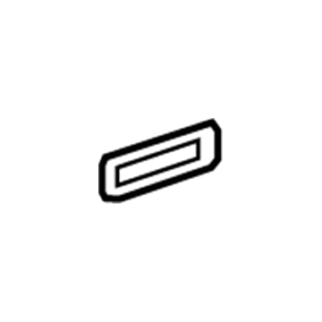 GM 23113894 Memory Switch Bezel, Black, Driver Side 23113894 GM Memory Switch Bezel, Black, Driver Side Illustration 1 of 1