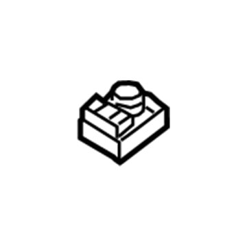 GM 84537076 Mirror Switch, Rear Driver Side 84537076 GM Mirror Switch, Rear Driver Side Illustration 1 of 1