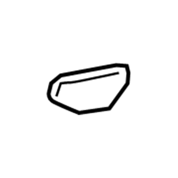 GM 23194953 Handle, Inside Cover, Driver Side 23194953 GM Handle, Inside Cover, Driver Side Illustration 1 of 1