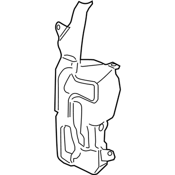 Chevy Windshield Washer Fluid Reservoir - 22880826