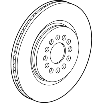 Chevy Blazer EV Brake Rotor - 13549245