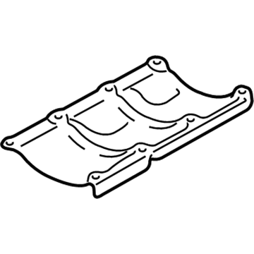 Cadillac 24428044 Oil Pan Baffle