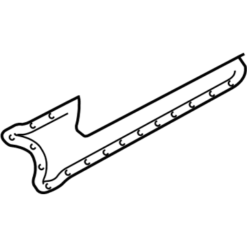 GM 90511451 Valve Cover Gasket 90511451 GM Valve Cover Gasket Illustration 1 of 1
