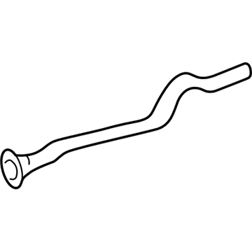 22643102 GM Intermediate Pipe Illustration 1 of 1