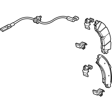Chevy Silverado 2500 HD Brake Pads - 86788820