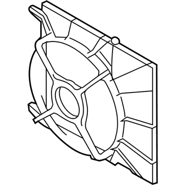 Chevy 93742533 Fan Shroud