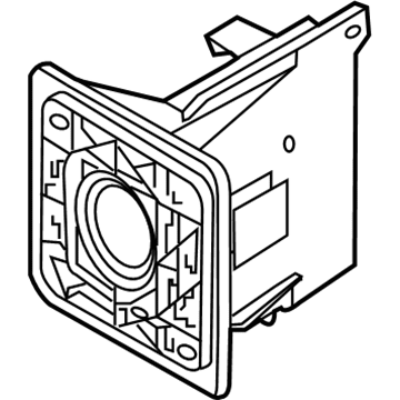 96450965 GM Auto Trans Control Mount Plate Illustration 1 of 1