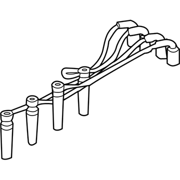 Chevy Aveo Spark Plug Wire - 96497773