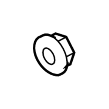 13285091 GM Molding Assembly Cap, Rear Illustration 1 of 1