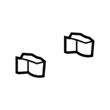 GM 11570067 Radiator U-Nut 11570067 GM Radiator U-Nut Illustration 1 of 1