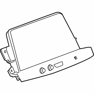 GM 85527875 Display Unit 85527875 GM Display Unit Illustration 1 of 1