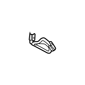 GM 84613129 Wire, Black 84613129 GM Wire, Black Illustration 1 of 1