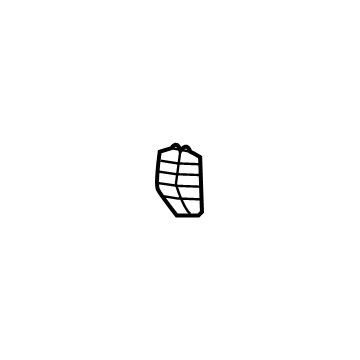 GM 84542632 Trim Cover Plug, Driver Side 84542632 GM Trim Cover Plug, Driver Side Illustration 1 of 1
