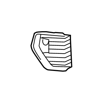 GM 84220374 Trim Cover, Front Driver Side 84220374 GM Trim Cover, Front Driver Side Illustration 1 of 1