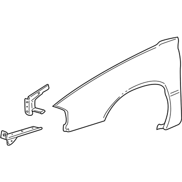 Chevy Monte Carlo Fender - 89025176
