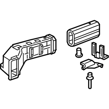 23247634 GM Rear Rail, Passenger Side Illustration 1 of 1