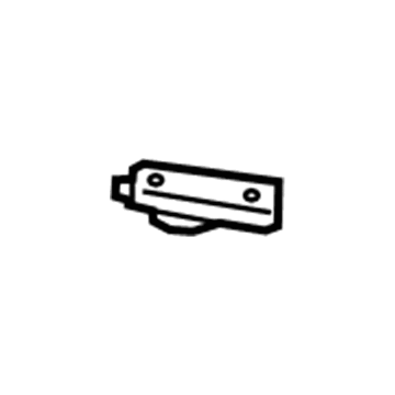 GM 23136872 Front Reinforcement, Passenger Side 23136872 GM Front Reinforcement, Passenger Side Illustration 1 of 1