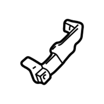 GM 88971090 Power Steering Pump Bracket 88971090 GM Power Steering Pump Bracket Illustration 1 of 1