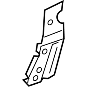 Chevy 19317091 Lower Rail Assembly Reinforcement Plate