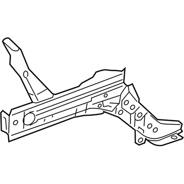 GM 19317086 Closure Panel, Front Driver Side 19317086 GM Closure Panel, Front Driver Side Illustration 1 of 1