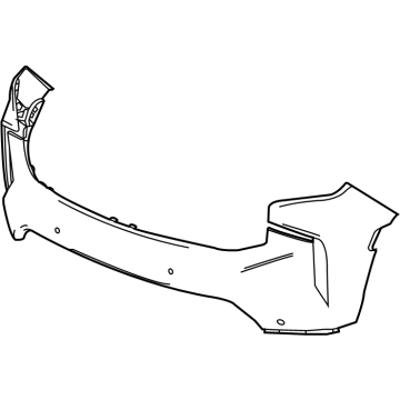 Chevy 87813936 Bumper Cover