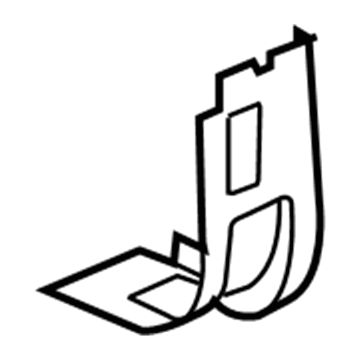 GM 15816359 Filler, Rear Driver Side 15816359 GM Filler, Rear Driver Side Illustration 1 of 1