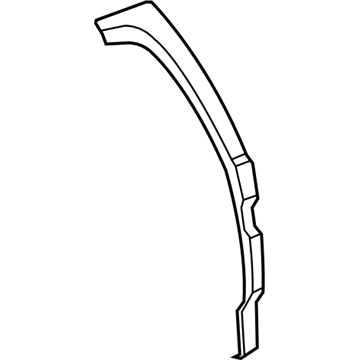 GM 15164155 Side Frame, Rear Driver Side 15164155 GM Side Frame, Rear Driver Side Illustration 1 of 1