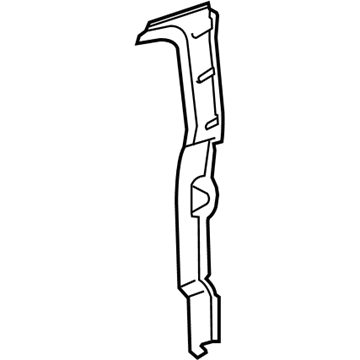 GM 15164156 Side Frame, Rear Passenger Side 15164156 GM Side Frame, Rear Passenger Side Illustration 1 of 1