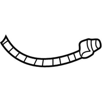 GM 19367637 Sensor Connector, Black 19367637 GM Sensor Connector, Black Illustration 1 of 1