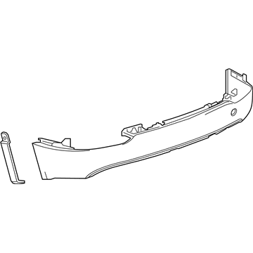 GM 84352365 Lower Cover 84352365 GM Lower Cover Illustration 1 of 1