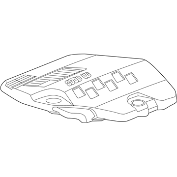 Chevy Malibu Engine Cover - 12618063