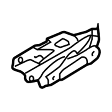 26686577 GM Hinge, Passenger Side Illustration 1 of 1