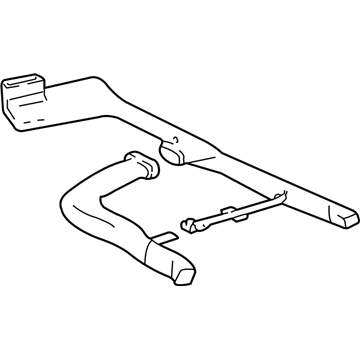 Chevy 15731694 Rear Duct